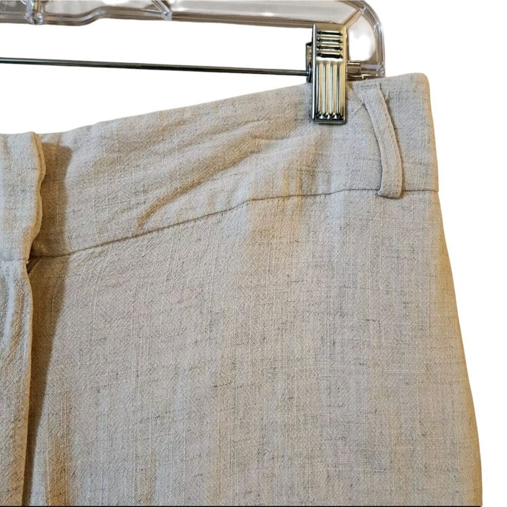 Ruby Rd Womens Linen Blend Capri Pants Size 12p P… - image 4